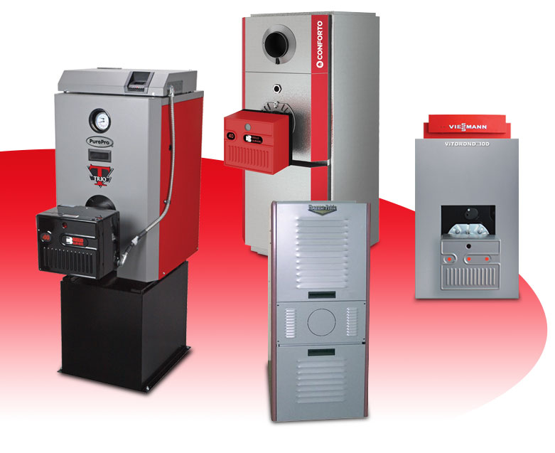 Hometown Heating installs top brands of oil boilers and furnances